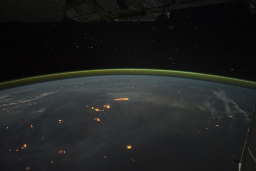 Wildfires, Australia , ISS image