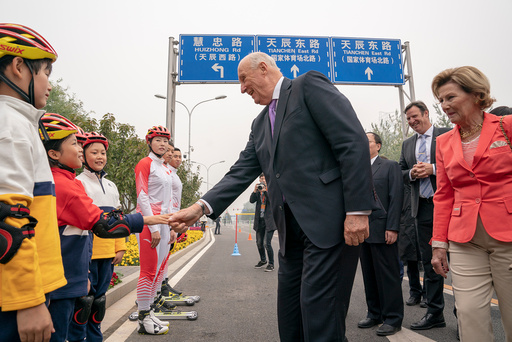 Offisielt statsbesøk i Kina