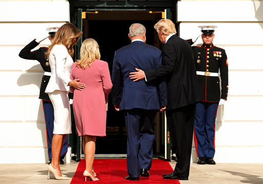 Trump meets Netanyahu at the White House in Washington