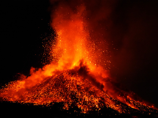 Volcano Etna on Sicily