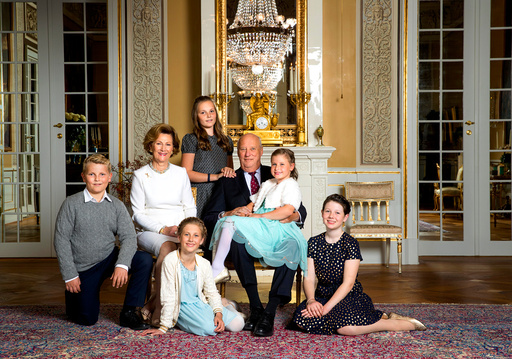 Kong Harald og dronning Sonja 80 år.