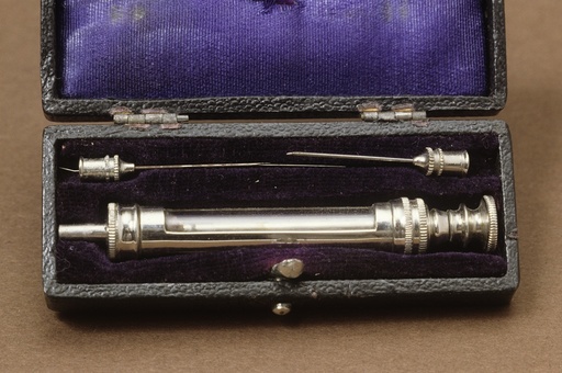 Hypodermic syringe, 19th century