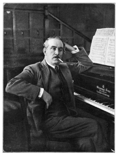 Puccini Leans on Piano