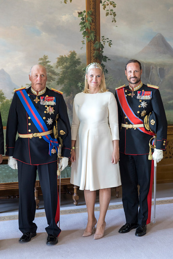 Slovakias president H.E. Andrej Kiskas på statsbesøk i Norge