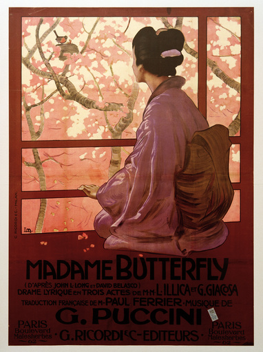 Puccini, Madame Butterfly / Poster