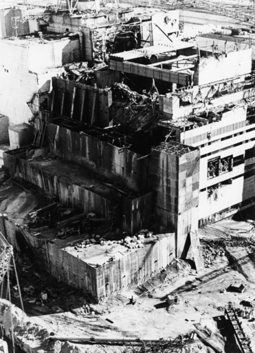 Kernreaktorkatastrophe/Tschernobyl/1986 - Nuclear catastrophe / Chernobyl / 1986 - Union soviétique / Catastrophe nucléaire dans la centrale at