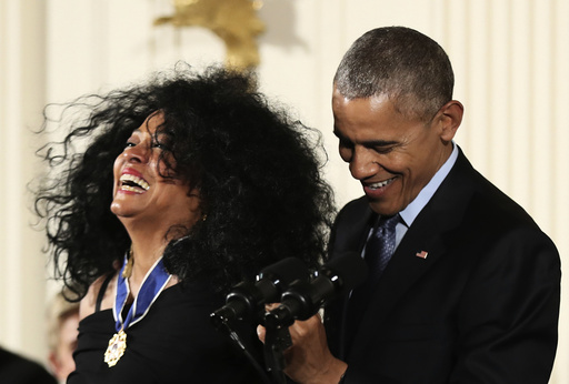 Barack Obama, Diana Ross