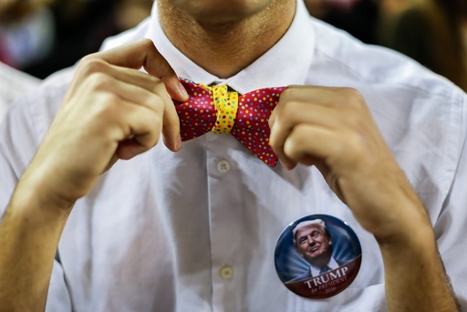 Donald Trump campaigns in Aiken, South Carolina, USA