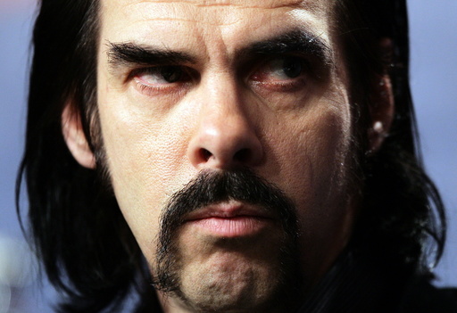 Australian musician and author Nick Cave attends a news conference at the 56th Berlinale International Film Festival in Berlin