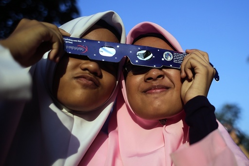 Partial solar eclipse In Malaysia