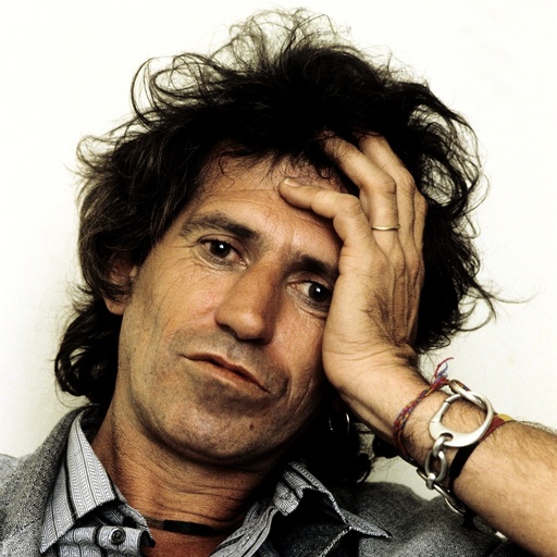 Keith Richards. Engelsk musiker, gitarist og låtskriver i The Rolling Stones. New York.