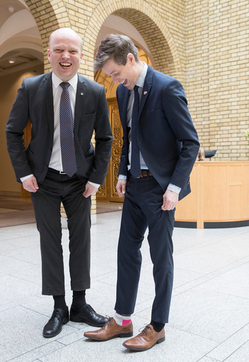 Spørretime i Stortinget.