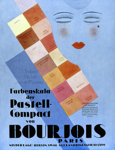 Poster design for Bourjois cosmetics
