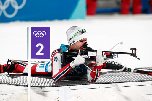 Vinter-OL. Olympiske leker i Pyeongchang 2018. Skiskyting herrer.