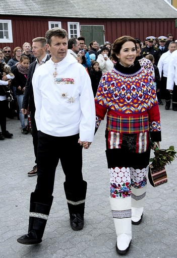 Crown Prince Frederik and Crown Princess Mary in Greenland