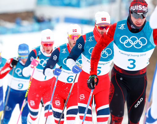 Vinter-OL. Olympiske leker i Pyeongchang 2018. Langrenn menn.