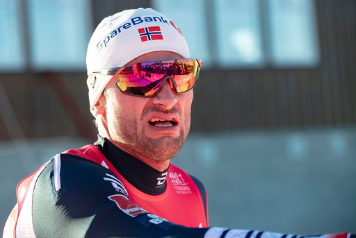 Petter Northug gikk sprinten under Norgescuprennet i langrenn på Gålå i Gudbrandsdalen.