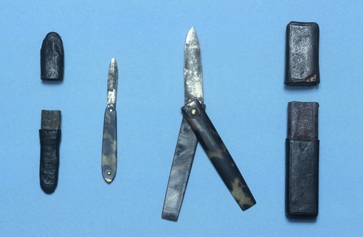 Lancets with cases, circa 1790 -1830