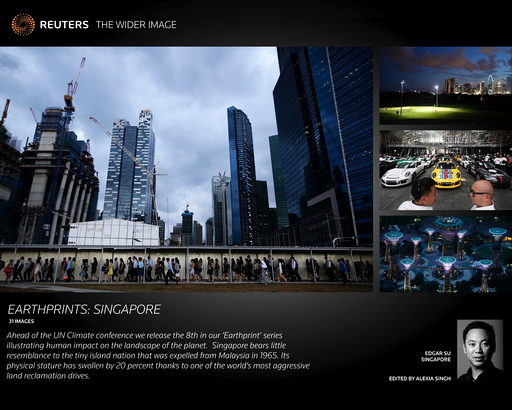 Wider Image: Earthprints: Singapore