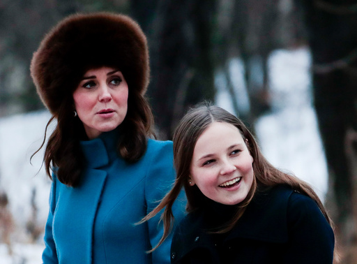 Prins William og hertuginne Catherine av Cambridge på offisielt besøk i Norge.