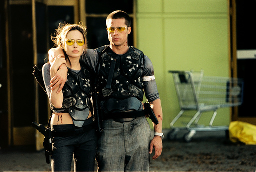 MR. AND MRS. SMITH, Angelina Jolie, Brad Pitt, 2005, TM & Copyright © 20th Century Fox Film Corp. Al