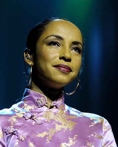 SINGER SADE IS AWARDED AN OBE IN THE QUEEN'S NEW YEAR'S HONOURS LIST