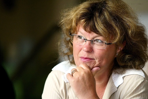NORWEGIAN WRITER AND FORMER MINISTER OF JUSTICE, ANNE HOLT,