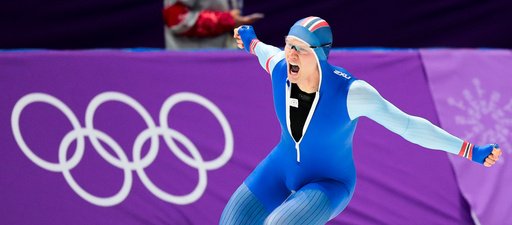 Vinter-OL. Olympiske leker i Pyeongchang 2018. Skøyter menn 500 m.