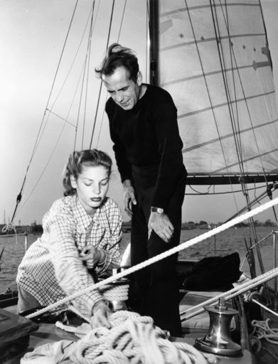 Humphrey Bogart mit Lauren Bacall - Humphrey Bogart with Lauren Bacall/ 1947 - Bogart, Humphrey