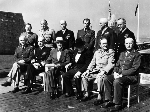 2. Konferenz von Quebec 1944 / Foto. - 2nd Quebec Conference / 1944 / Photo -