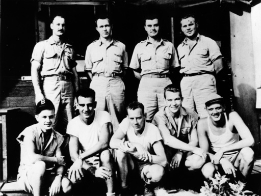 Hiroshima/Bomberbesatzung 'Enola Gay'... - Hiroshima / Crew of the 'Enola Gay'... - Deuxième Guerre mondiale / Guerre du Pacifique, 1941-45 : ex
