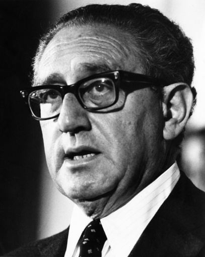 Henry Kissinger, American politician and diplomat