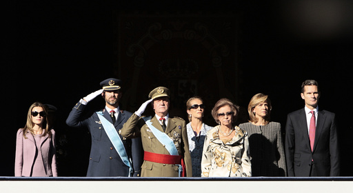 Princess Letizia Ortiz, Crown Prince Felipe, King Juan Carlos, Princess Elena, Queen Sofia, Princess Cristina, Inaki Urdangarin
