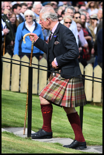 The Queen attends the Braemar Gathering