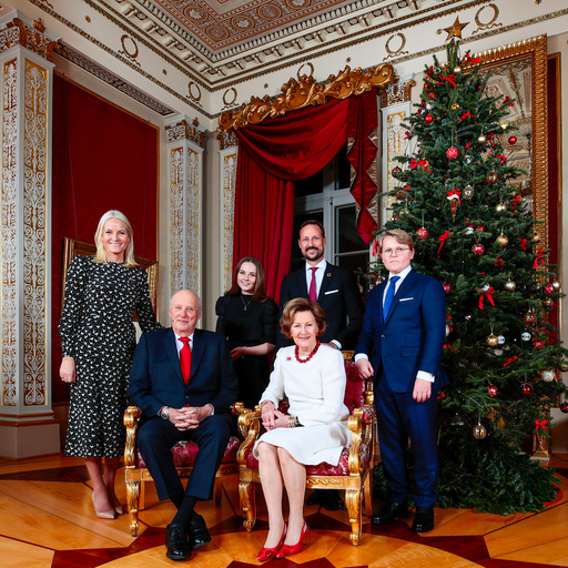 Julefotografering på Slottet 2019.