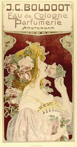 Poster design for Boldoot Eau de Cologne Parfumerie