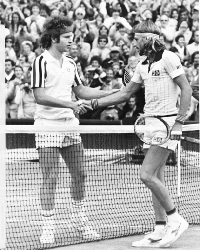 Björn Borg vinner Wimbledon över Johan McEnroe 1980