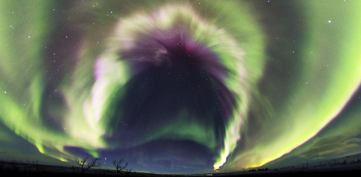 Aurora borealis, Sweden
