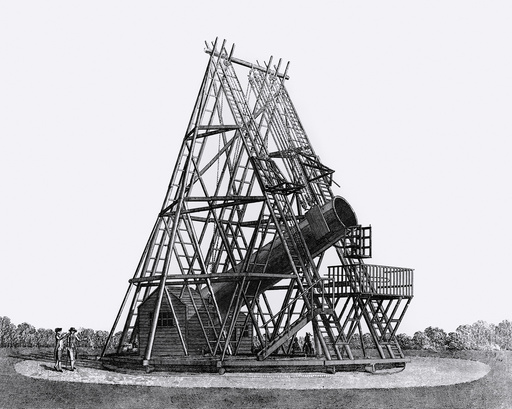 Herschel's 40-foot telescope