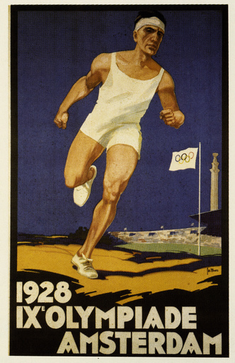 Olympiade 1928, Amsterdam / Plakat - Summer Olympics 1928, Amsterdam / Poster -
