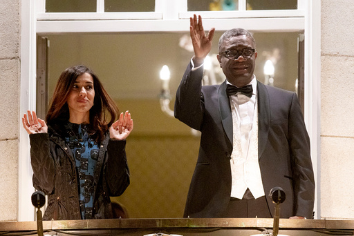 Nobels fredspris 2018 til Denis Mukwege og Nadia Murad