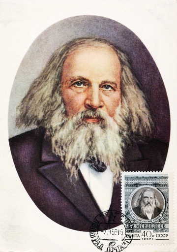 Dmitri Mendeleyev, Russian chemist