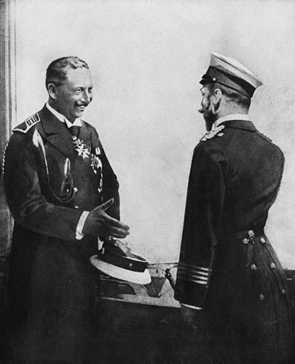 Kaiser Wilhelm II and Tsar Nicholas II