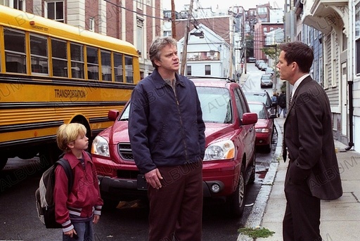 MYSTIC RIVER (2003), directed by CLINT EASTWOOD. BOSTON; KEVIN BACON; TIM ROBBINS; CAYDEN BOYD.