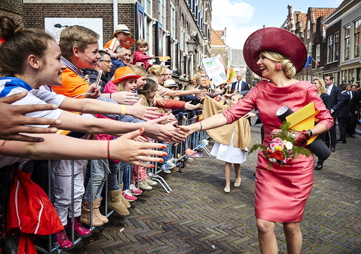 Queen Maxima of the Netherlands takes part in the King's Day in Dordrecht
