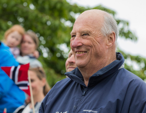 Kong Harald er med på markeringen av Lions Club Internationals 100-årsjubileum.