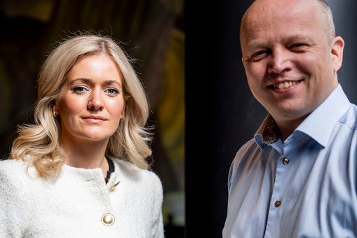 Partileder Trygve Slagsvold Vedum (Sp) og justis- og beredskapsminister Emilie Enger Mehl (Sp) er valgt på topp for Hedmark Sp. Her under Senterpartiets landsstyremøte i vår.