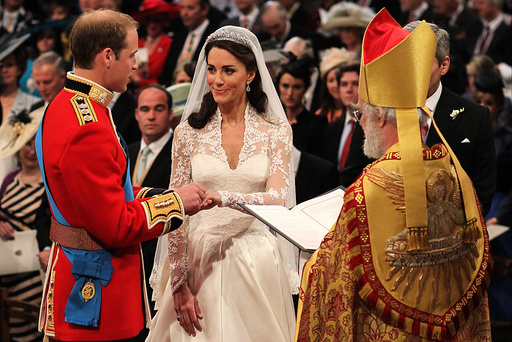Prince William, Kate Middleton, Archbishop of Canterbury