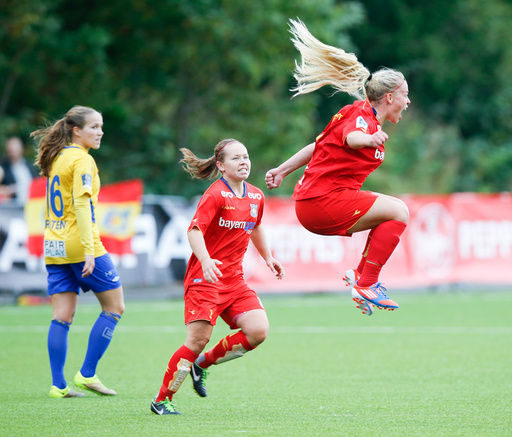 NM kvinner fotball. Røa - Trondheims-Ørn 4-2