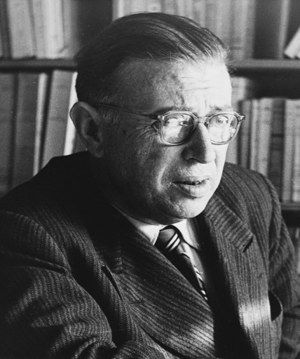 Sartre / Foto um 1960 - Sartre / Photo c. 1960 - Sartre / Photo vers 1960